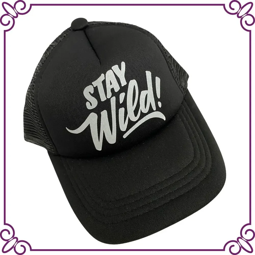 One Baby Trucker Hat Stay Wild! NEW